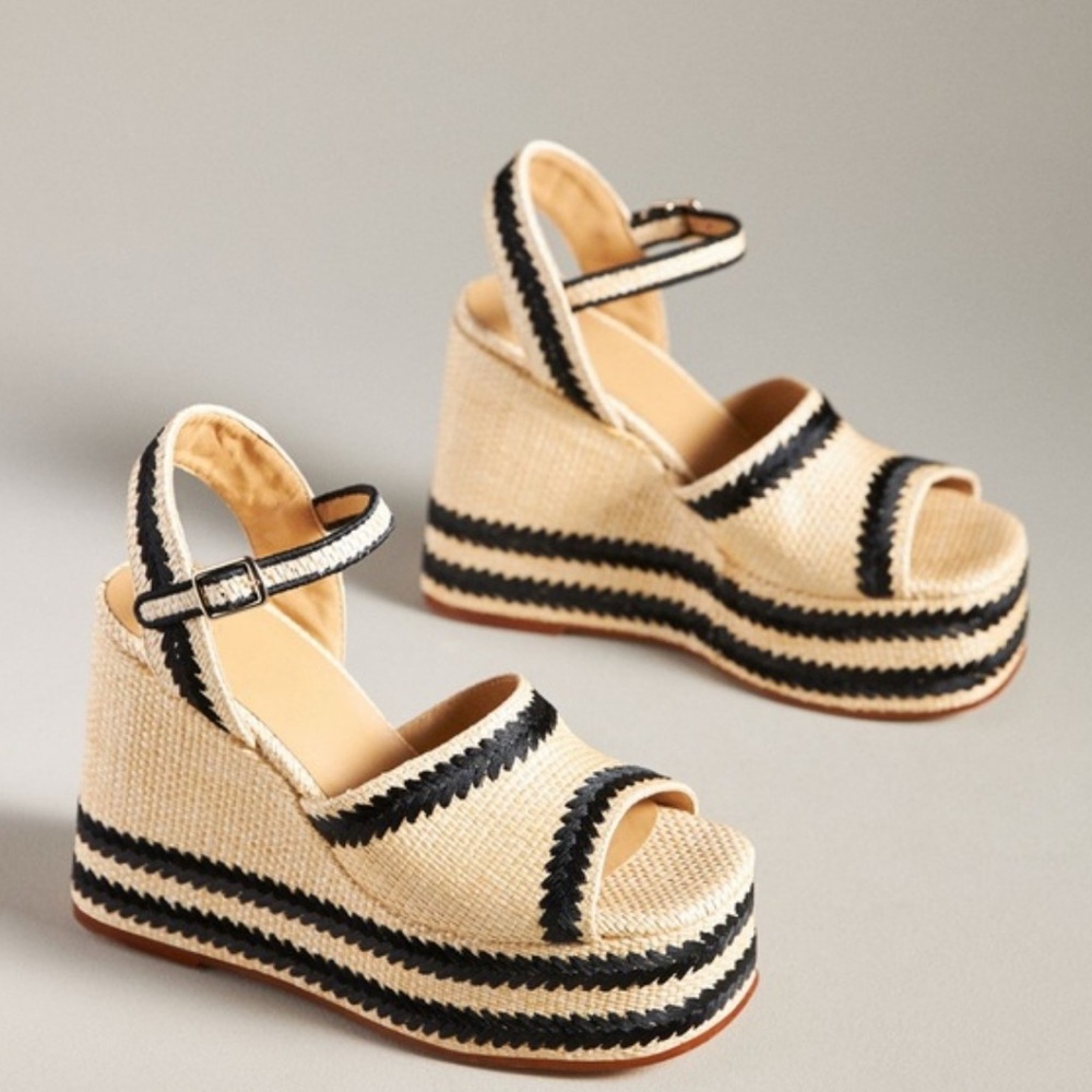 Castaner Fortuna Woven Platform Sandals